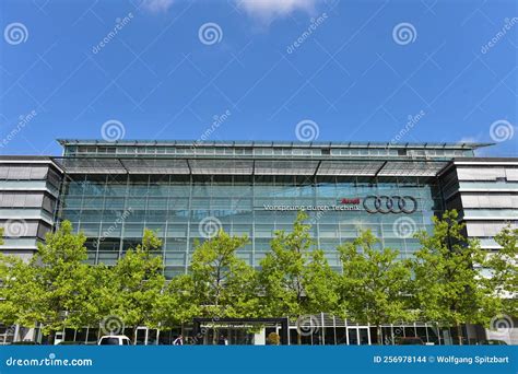 Audi factory in Ingolstadt editorial stock image. Image of germany ...