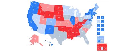 2020 Electoral College Map from PBS NewsHour