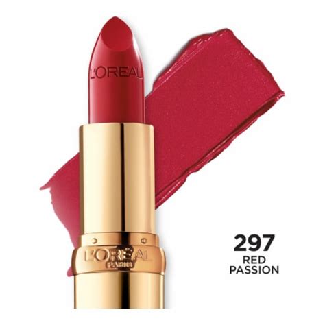 L'Oreal Paris Colour Riche Original Satin 297 Red Passion Lipstick, 0. ...