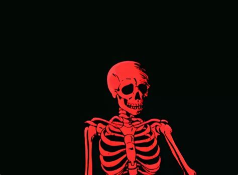 aesthetic skeleton hd | Red aesthetic grunge, Red aesthetic, Vintage ...