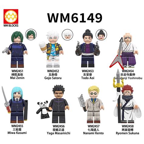 Anime Jujutsu Kaisen Lego Minifiguras Blocos De Construção Ryomoen ...