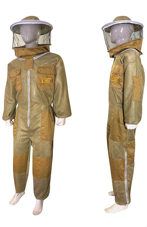 Ventilated Beekeeping Suit - 2 Colors, 2 Veil Styles