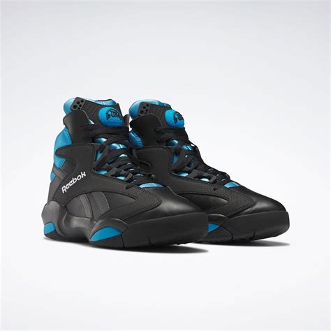 Shaq Attaq Shoes in Core Black / Azure / Cloud White | Reebok Official UK