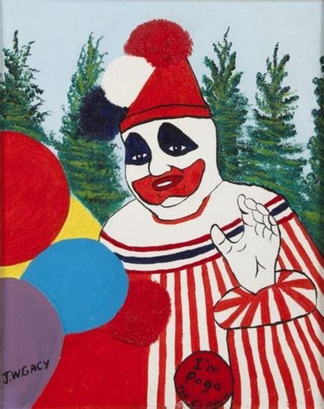 John Wayne Gacy | Pogo The Clown (1986) | MutualArt