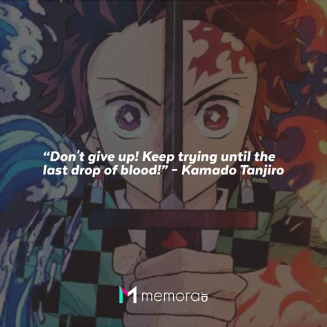 60+ Kamado Tanjiro Quotes From Anime Demon Slayer Kimetsu No Yaiba ...