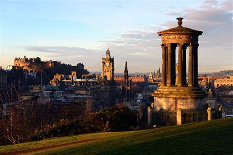 Sunrise over Calton Hill, Edinburgh | Edinburgh, Edinburgh castle, Sunrise