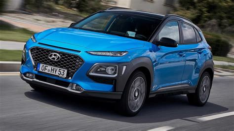 Hyundai Kona Hybrid Debuts In Europe As Efficient, Little Crossover ...