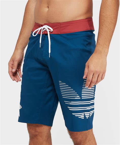 Adidas originals As Board Swim Shorts in Blue for Men | Lyst