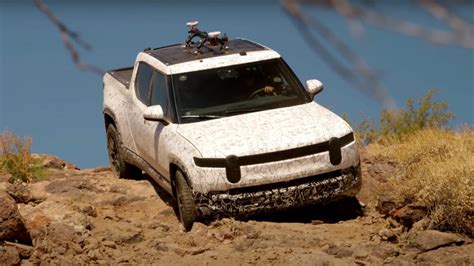 2021 Rivian R1T takes abuse off-road in new development video - Autoblog