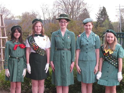 Northville Girl Scouts Volunteer in Vintage Uniforms | Northville, MI Patch