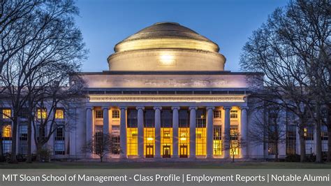 MIT Sloan School of Management - Class 2025 Profile and Employment ...