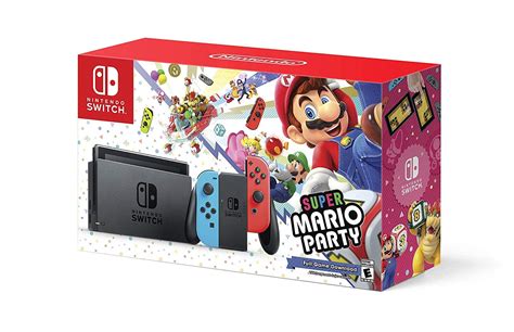 Nintendo Switch w/ Super Mario Party (Full Game Download) - Bundle ...