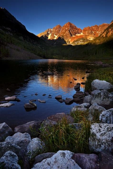 Maroon Bells Sunrise, Colroado | Beautiful sites, Beautiful places ...