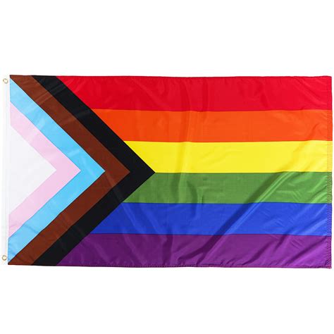 Buy FRF Pride for Outdoor, 3x5 Double Sided LGBTQ Progress Pride ...