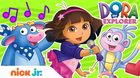 Fun Sing-Along Songs w/ Dora the Explorer! 🎤🎵| Sing-Along | Nick Jr ...