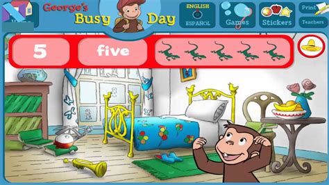 Learn with curious george - learn animal and count with hide and seek ...