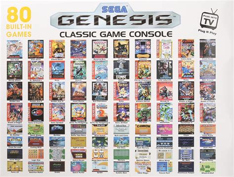 Sega Games List