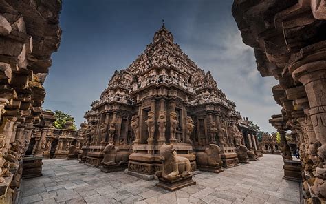 Kailasanathar temple, Kanchipuram, Hindu temple, old temple, evening ...