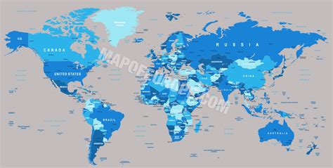 World Map With Countries 2023 – Get Latest Map Update