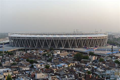 An aerial view of the Narendra Modi Stadium | ESPNcricinfo.com