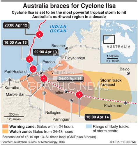 WEATHER: Cyclone Ilsa (1) infographic