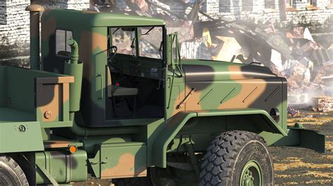 M939 Military Cargo Truck Green Rigged 3D Model $179 - .max - Free3D