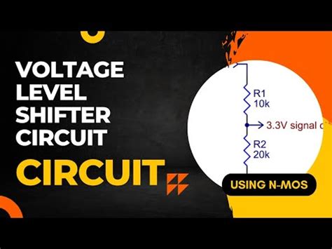 bi-directional level translator circuit | Level shifter circuit with ...