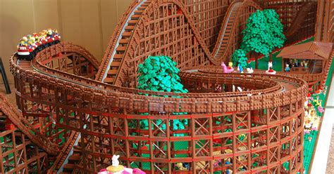 This LEGO roller coaster is so amazing, it's going to a museum