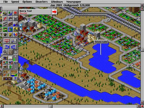 sim city, the old one.