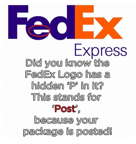 FedEx Hidden Logo - LogoDix