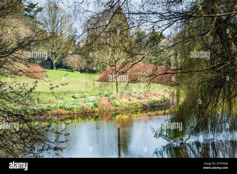 Hodnet Hall Gardens Stock Photo - Alamy