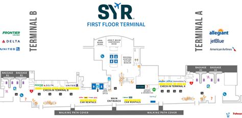 Syracuse Hancock Airport Arrivals SYR - ️ - New York, US