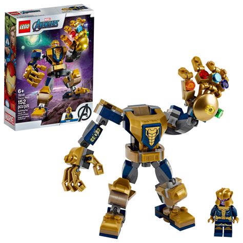 Buy LEGO Marvel Avengers Thanos Mech 76141 Cool Action Building Toy for ...