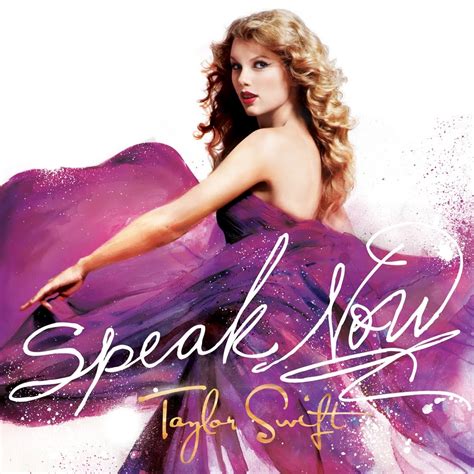 Taylor Swift Love: "Speak Now" Album Cover!