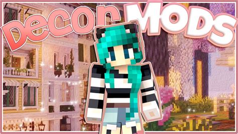 Cute Build & Decorating Mods | Minecraft Top 5 Aesthetic - YouTube