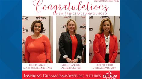 Belton, Texas News | Belton ISD adds three new principals | kcentv.com