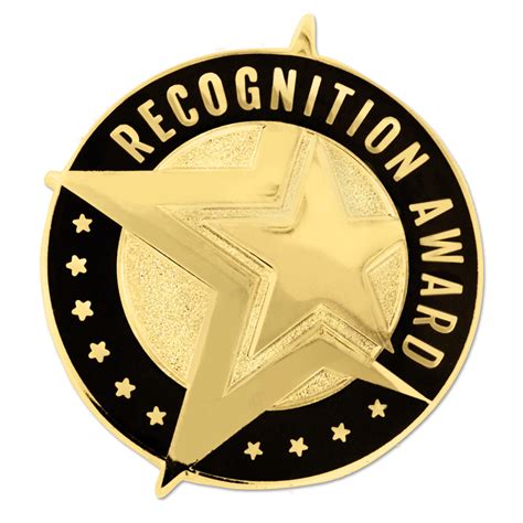 PinMart's Employee Recognition Award Star Lapel Pin - Gold or Silver | eBay