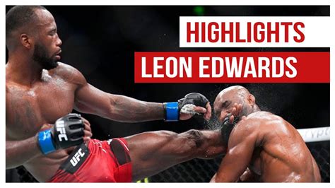 LEON EDWARDS HIGHLIGHTS UFC "ROCKY" 🥊🦵🏻🤼‍♂️🥋 vs KAMARU USMAN 2, NATE ...