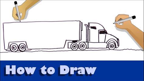 How To Draw A Cargo Truck? Update New - Achievetampabay.org