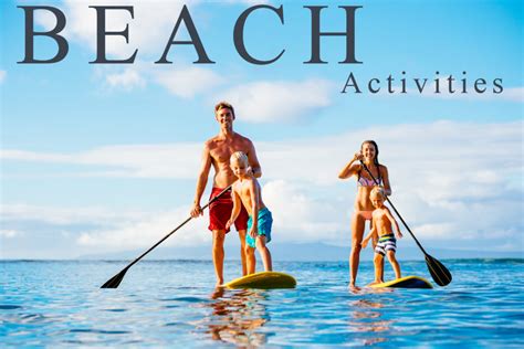 Fun Outdoor Beach Activities for Kids and Adults | BeachGuide.com