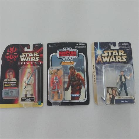 STAR WARS ACTION FIGURES IN ORIGINAL PACKAGING -... - Depop