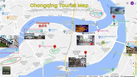 Chongqing Tourist Map, Tourist Attractions Map, 46% OFF