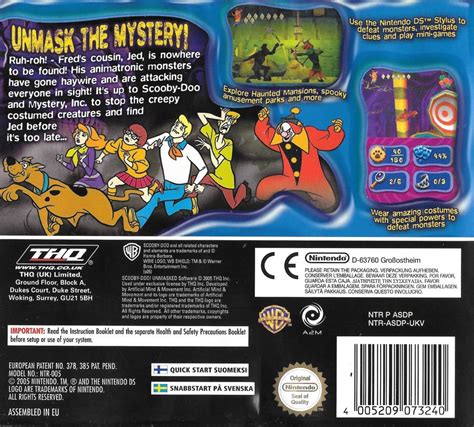 Scooby-Doo!: Unmasked cover or packaging material - MobyGames