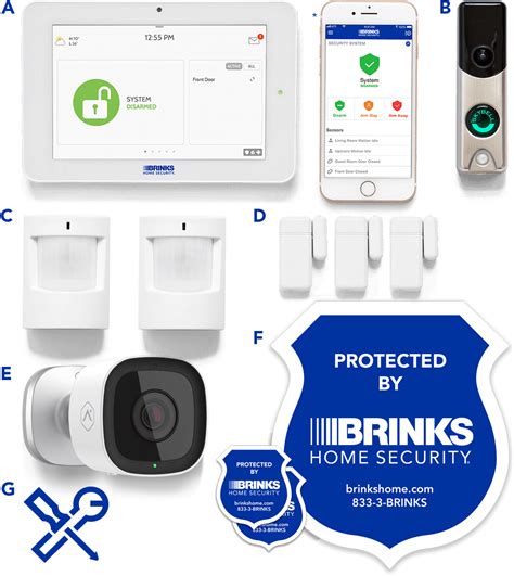 Home Security System with Outdoor Camera and Video Doorbell