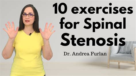 Home Based Exercises For Lumbar Spinal Stenosis By Dr Andrea Furlan ...