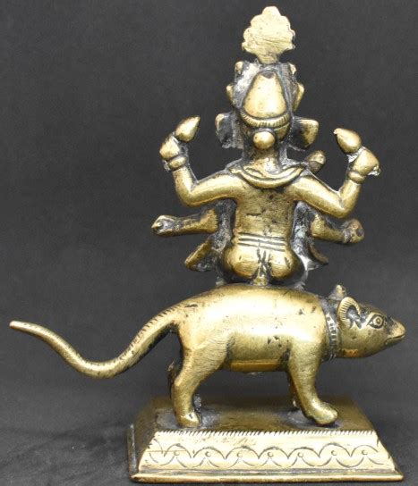 Ganesha on Vahana | Bronzes of India – A personal collection