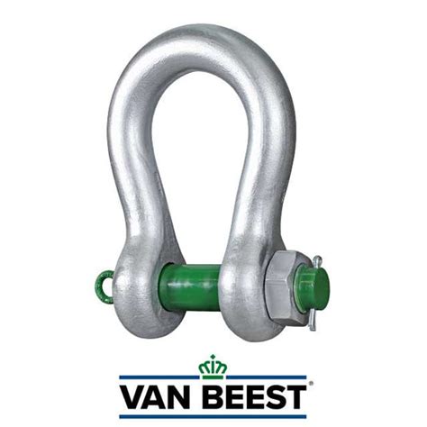 Van Beest Green Pin Shackles - Premium Lifting Shackles