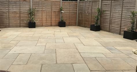 Tandur Yellow Indian Limestone Natural 22mm Calibrated Patio Paving ...