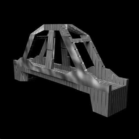 Free 3D Model Low Poly Bridge - TurboSquid 1885023