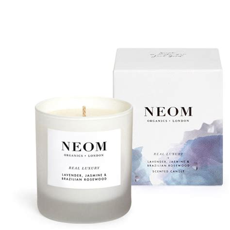 NEOM Organics Real Luxury Standard Scented Candle - Free UK Delivery ...